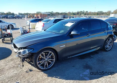 2016 BMW 535I xDrive из США, поврежденный, VIN WBA5B3C55GG260837